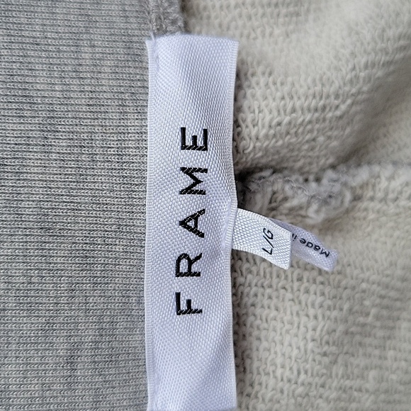 Frame Size Large Gray and White Tie Dye Sweat Pant Bike Shorts - Picture 6 of 7